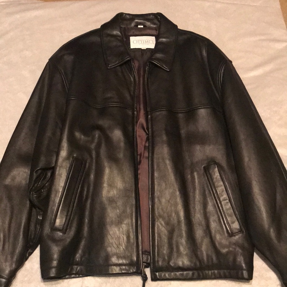 Men’s leather jacket
